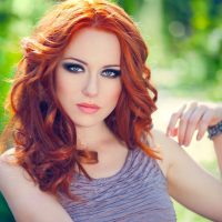 makeup suits red hair